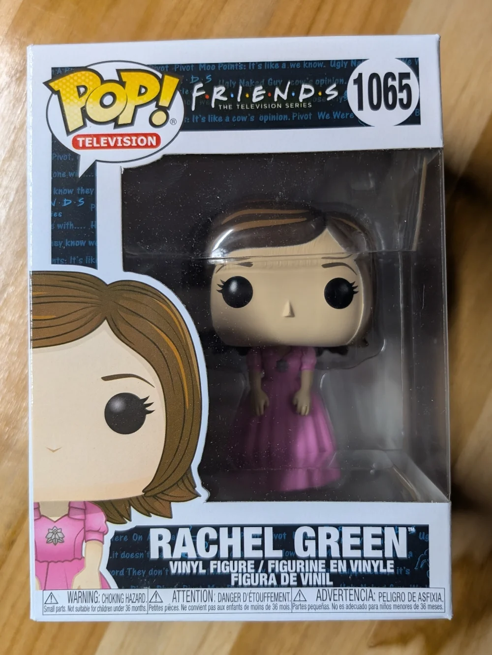 Funko Pop! Television Rachel Green Pink Vinyl Figure #1065 - Picture 1 of 5